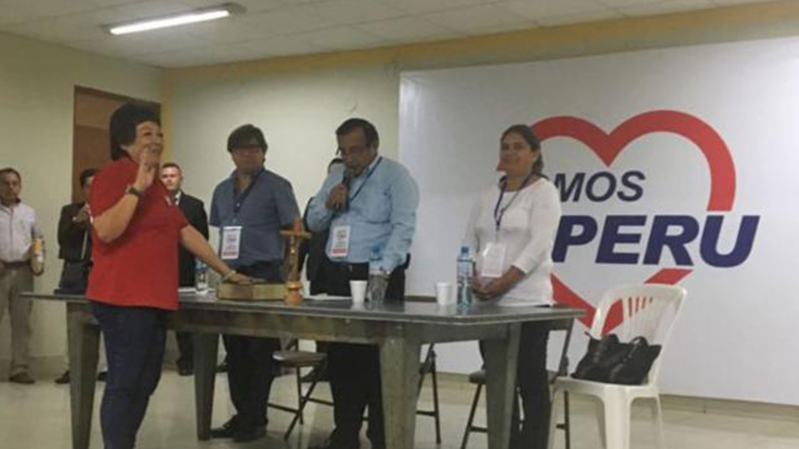Somos Perú elige dirigentes nacionales con apoyo y asistencia técnica de ONPE
